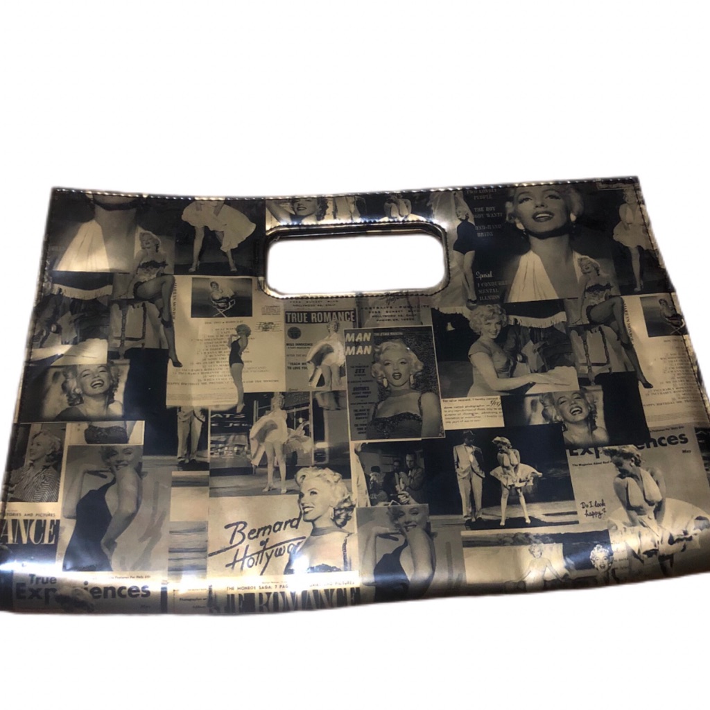 Marilyn Monroe Hollywood Print Vintage Themed Clutch